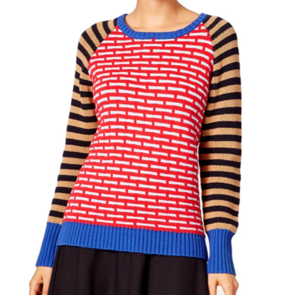 Colorful Candela Knit Sweater